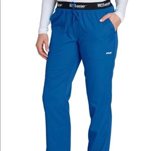 Greys anatomy scrub bottoms - medium Royal Blue